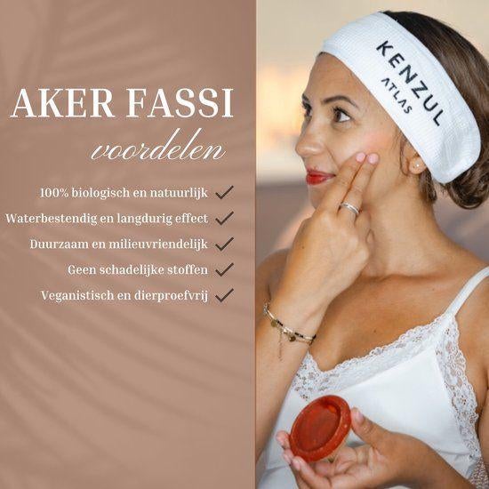 Aker Fassi Marokkaanse lip en blush tint Tajine, Lippen, Nieuw, Ophalen of Verzenden, Make-up
