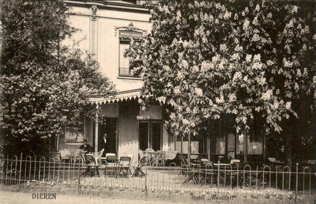 Dieren - Hotel - Westhoff, Ophalen of Verzenden, Voor 1920, Gelopen, Gelderland