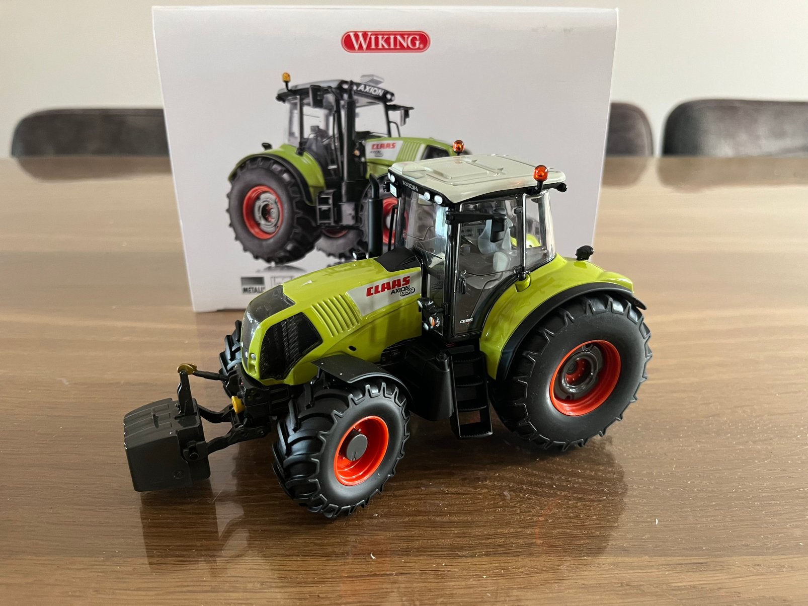 Claas Axion 850 tractor Wiking Nieuw 7305, Ophalen of Verzenden, Nieuw, Tractor of Landbouw, Overige merken