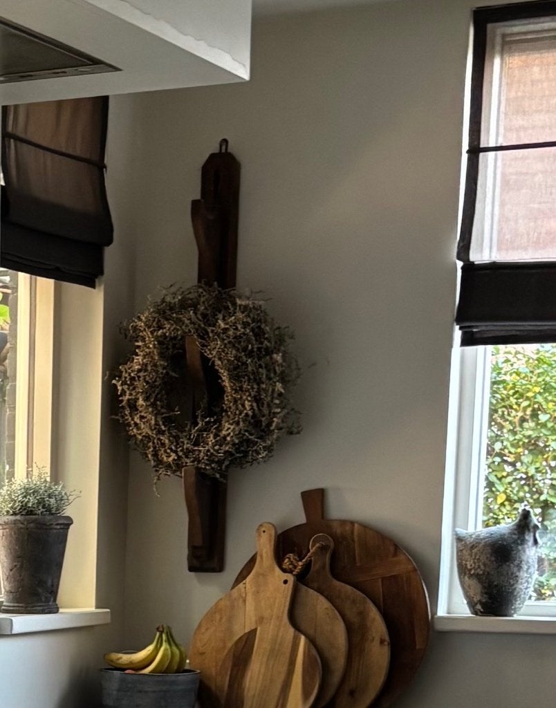 Houten ornament voor aan de muur., Ophalen, Hout, Gebruikt, Landelijk