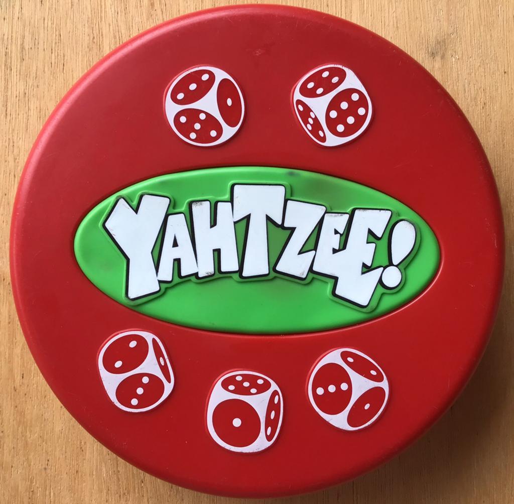 Yahtzee Express - vanaf 8 jaar - ZGAN, Een of twee spelers, Ophalen of Verzenden, Zo goed als nieuw, Reisspel