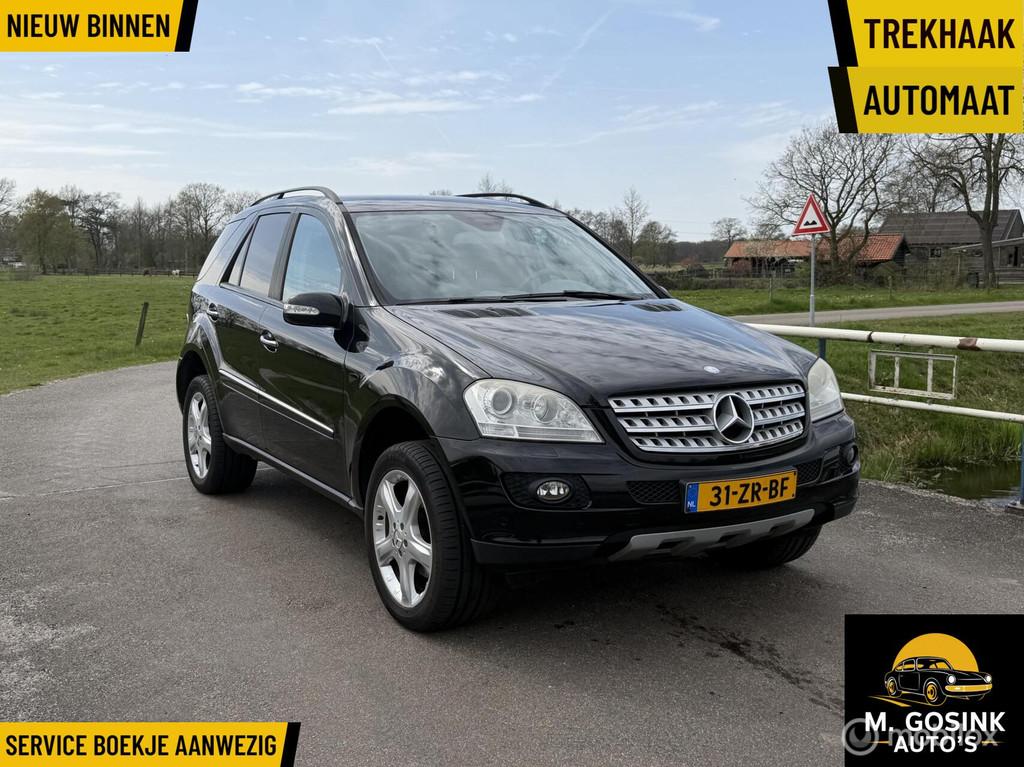 Nette en Goedonderhouden Mercedes M-klasse 350 Automaat, Automaat, Gebruikt, Automatische klimaatregeling, Zwart