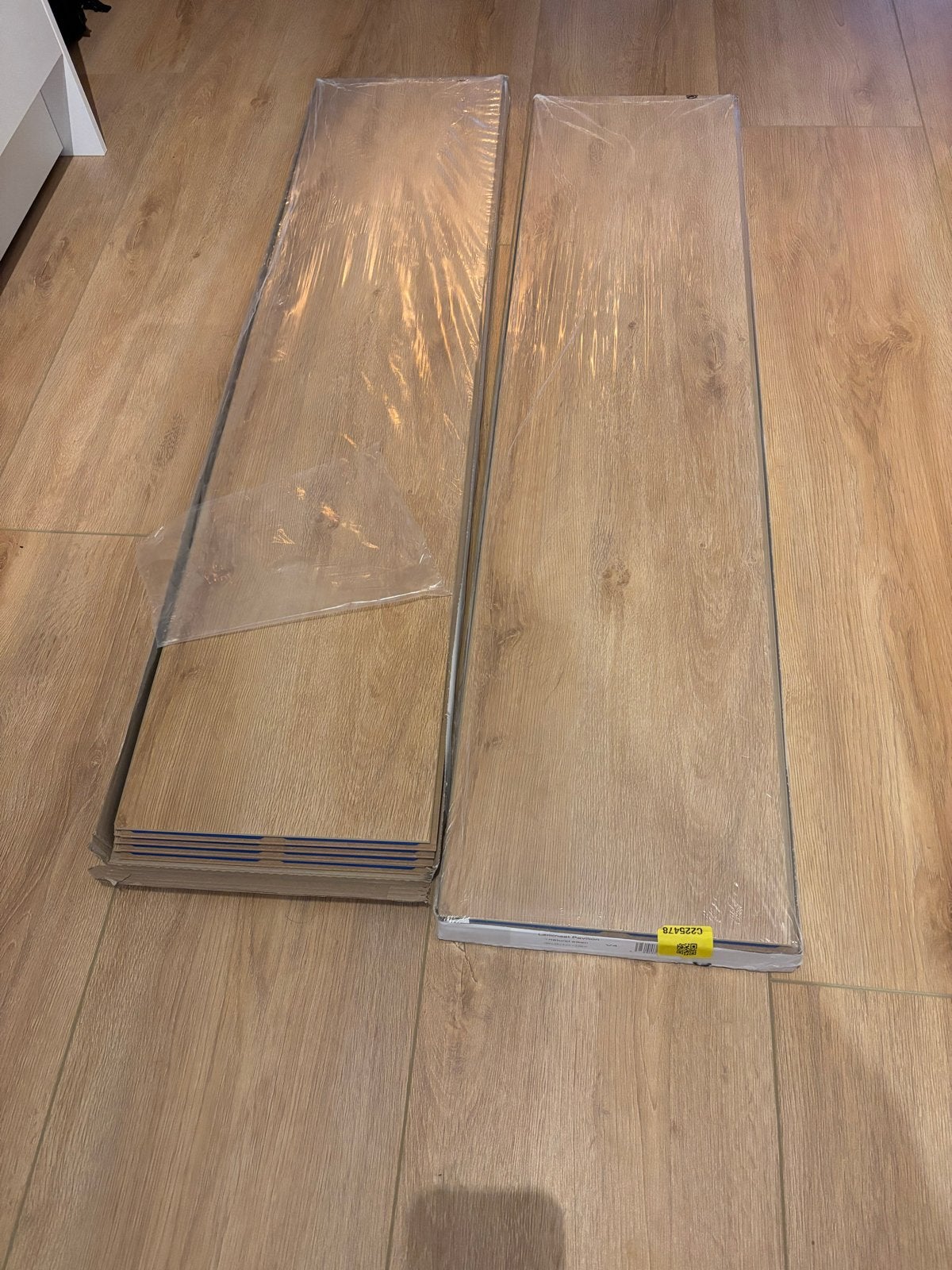 Kliklaminaat Pavilion naturel eiken 3m2, Ophalen, 30 cm of meer, Nieuw, Minder dan 5 m²