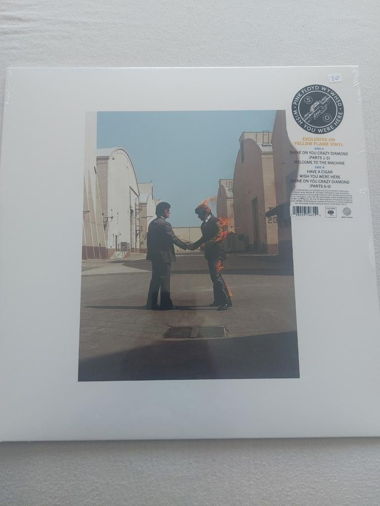 Pink Floyd - Wish you were here, Cd's en Dvd's, Vinyl | Rock, Ophalen of Verzenden, Zo goed als nieuw, 12 inch, Progressive