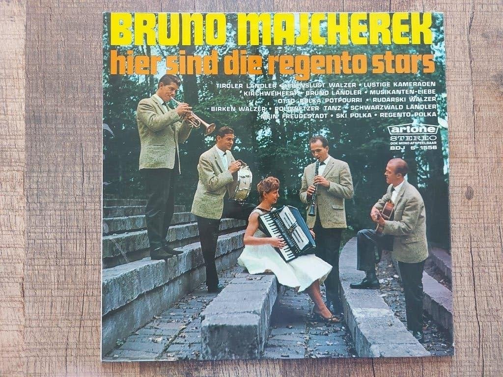 LP Bruno Majcherek / Hier sind die Regento stars (1970), LP, Gebruikt, Pop, Ophalen of Verzenden