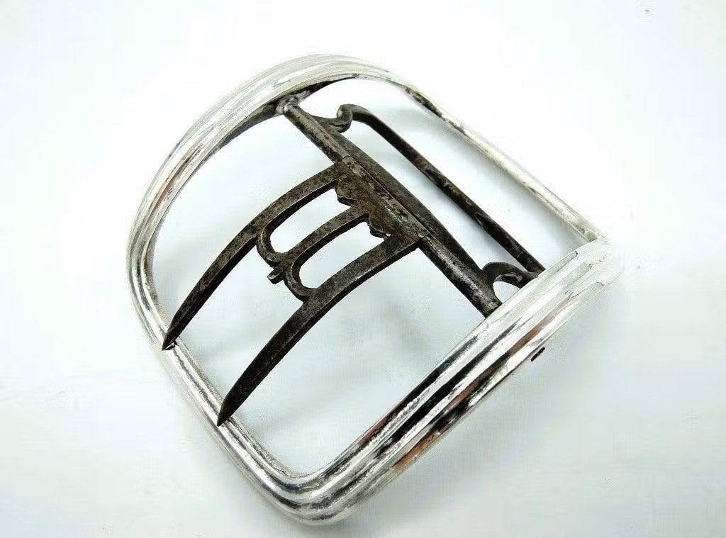 Zilveren gesp, L.J. Dupret, Halle, ca. 1810, Verzenden, Zilver
