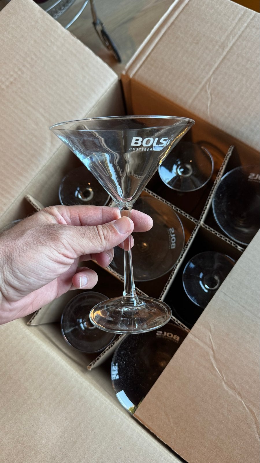 24x Libbey Vina Martini glazen 23,7cl - Horecakwaliteit, Ophalen, Nieuw, Overige merken, Glas