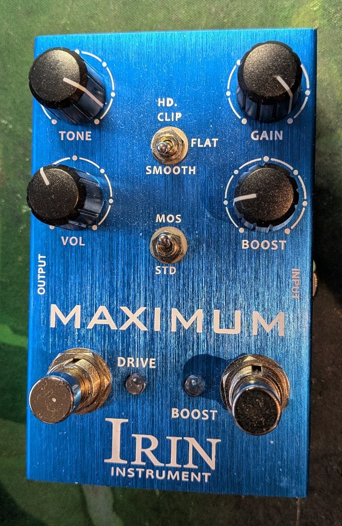 Irin Maximum Overdrive, Ophalen, Zo goed als nieuw, Distortion, Overdrive of Fuzz