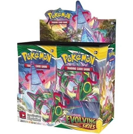 Evolving Skies Booster Box Nette Seal+acrylic case, Ophalen of Verzenden, Zo goed als nieuw, Boosterbox