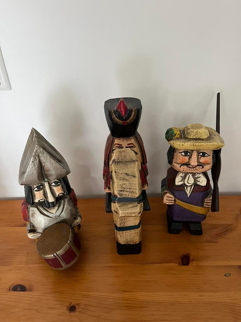 Vintage handgemaakte poppetjes, Ophalen of Verzenden