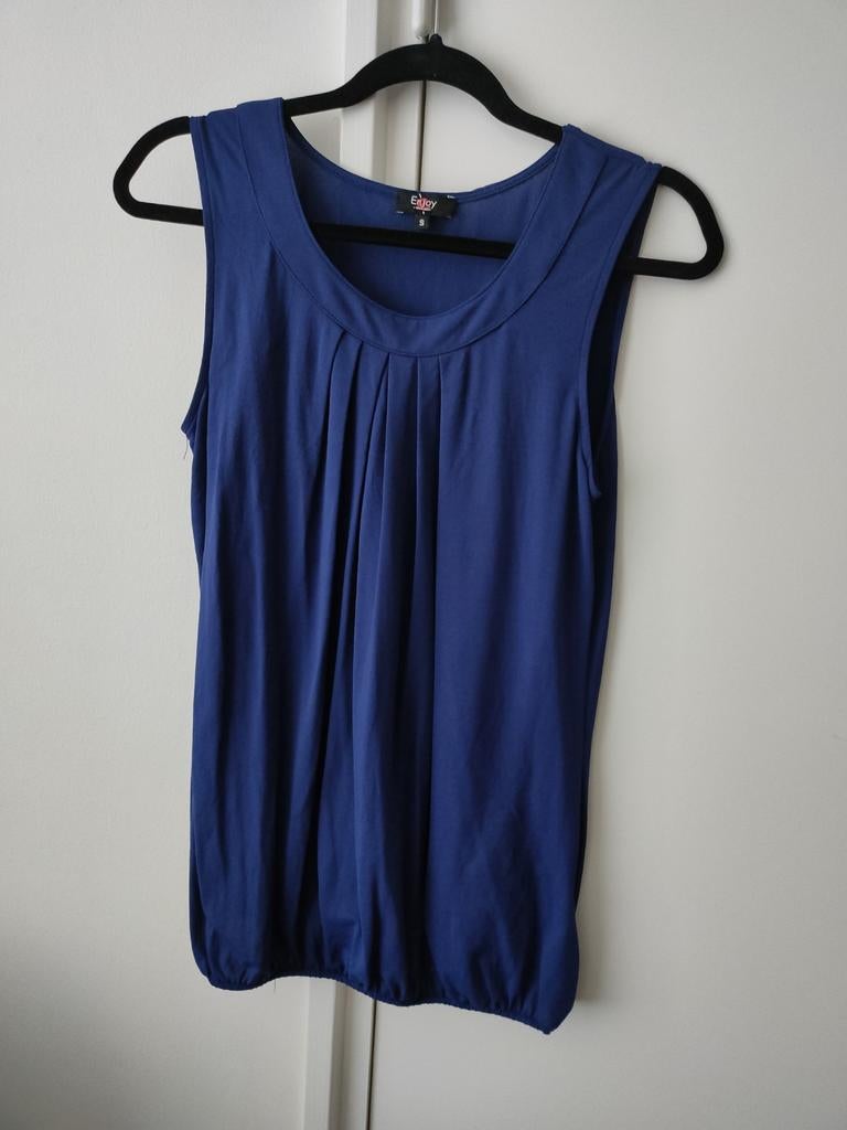 Enjoy top maat S, Blauw, Enjoy, Ophalen of Verzenden, Zo goed als nieuw