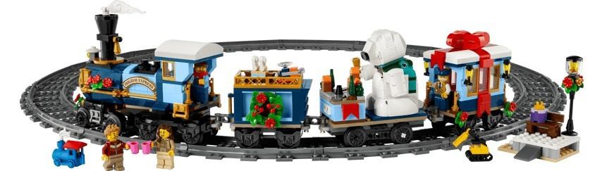 NIEUW: LEGO Icons Feestelijke Kersttrein (10361), Nieuw, Ophalen of Verzenden, Icons, Complete set