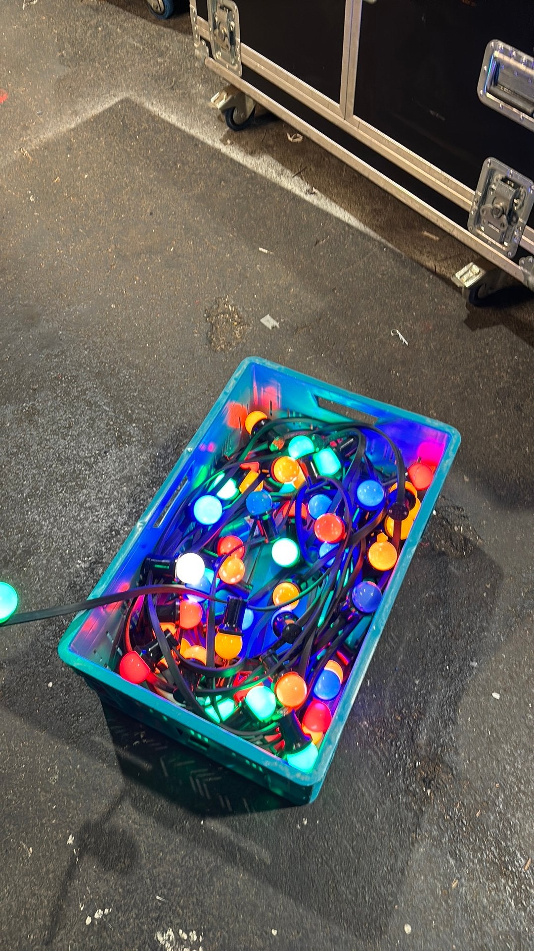 Feest prikkabel 650m met 3000 normale en 1200 LED lampen, Ophalen, Gebruikt, Versiering, Overige