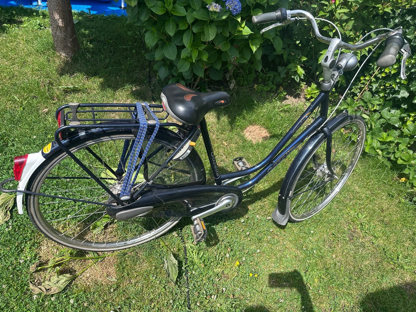Gazelle Impala Damesfiets - Blauw, 7 versnellingen, Ophalen, Gebruikt, 47 tot 50 cm, Versnellingen