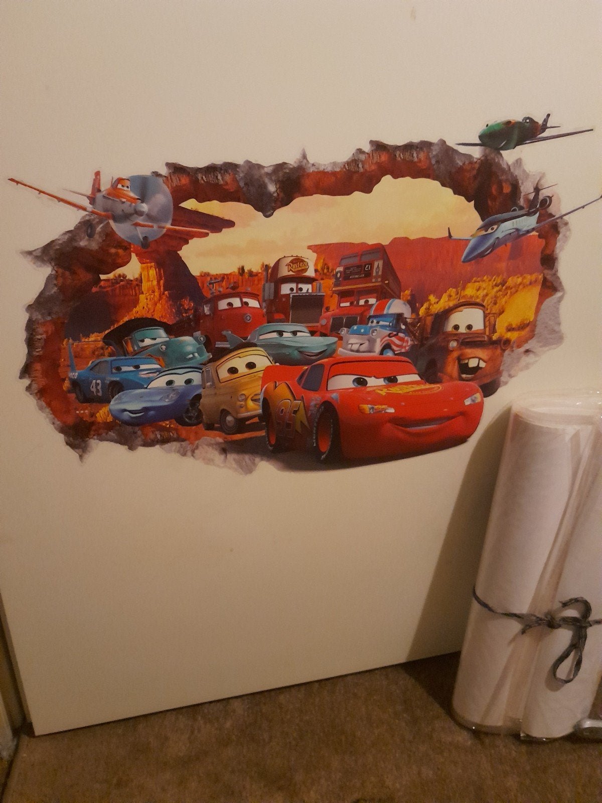 Cars decoratie muursticker wanddecoratie Disney Cars, Kinderen en Baby's, Kinderkamer | Inrichting en Decoratie, Ophalen of Verzenden