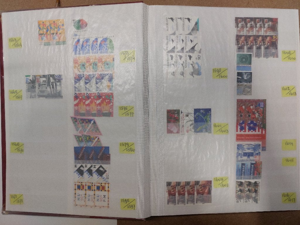 (056) NEDERLAND - Stockboek postfris, Ophalen of Verzenden, Na 1940, Postfris