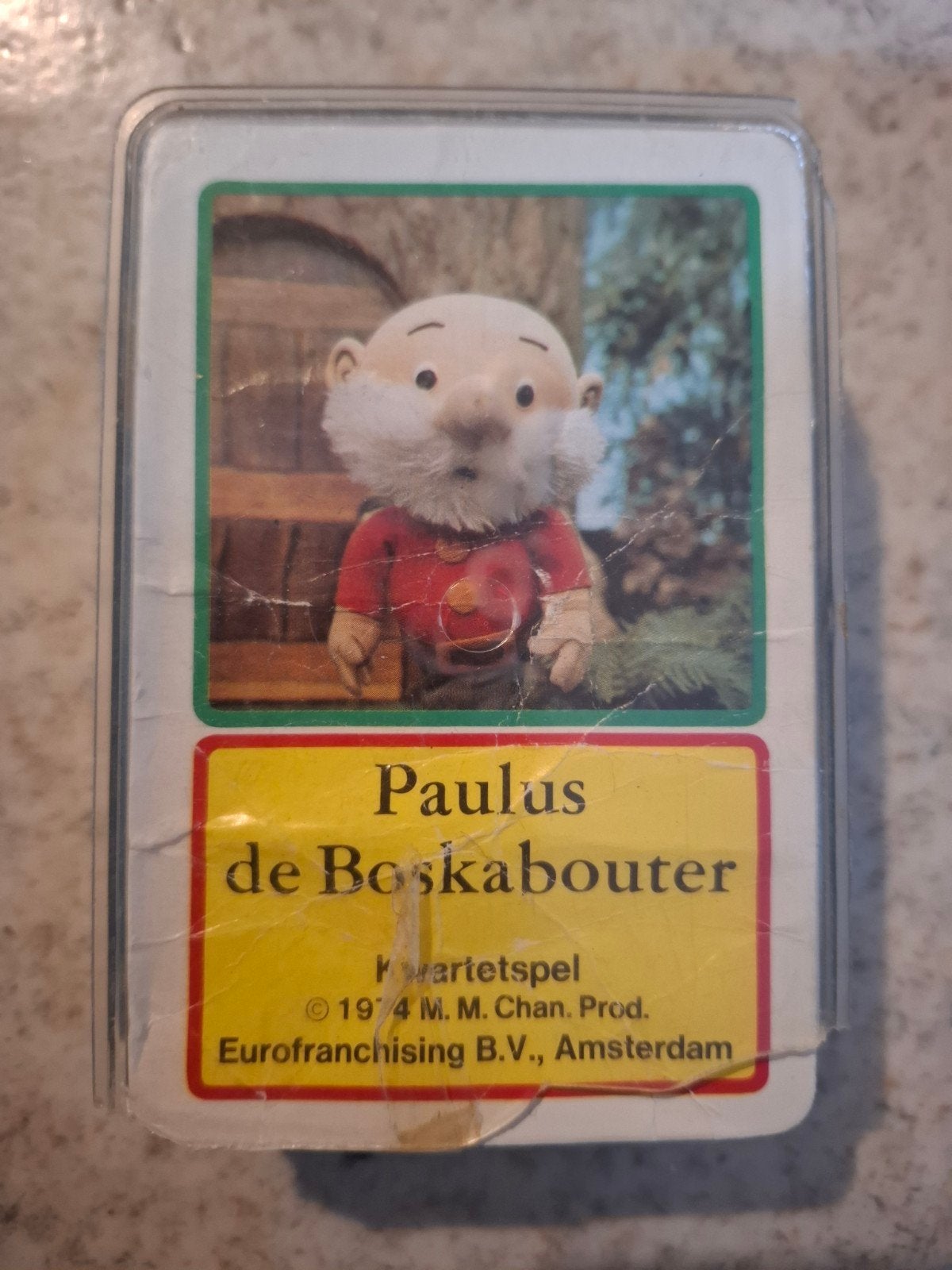 Paulus de Boskabouter Kwintetspel - Vintage Kaartspel, Drie of vier spelers, Ophalen of Verzenden, Gebruikt, Eurofranchising B.V., Amsterdam