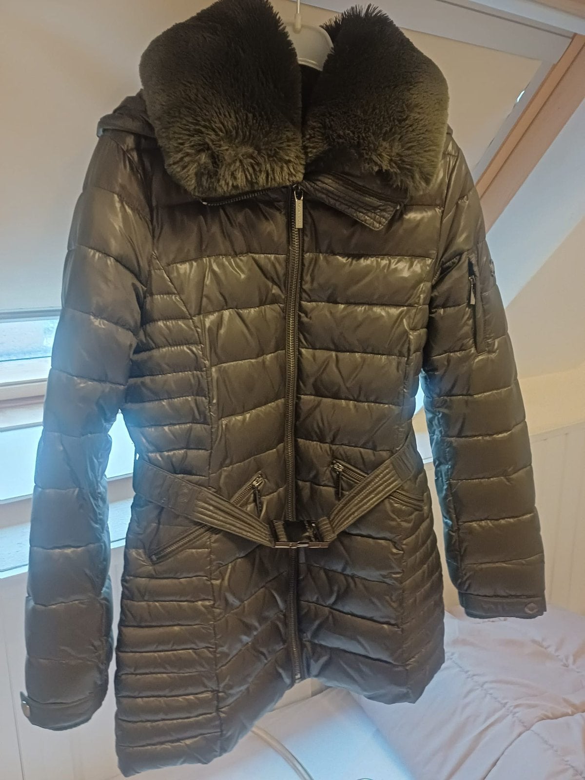 Michael kors jas, Ophalen of Verzenden, Zo goed als nieuw, Maat 36 (S), Groen