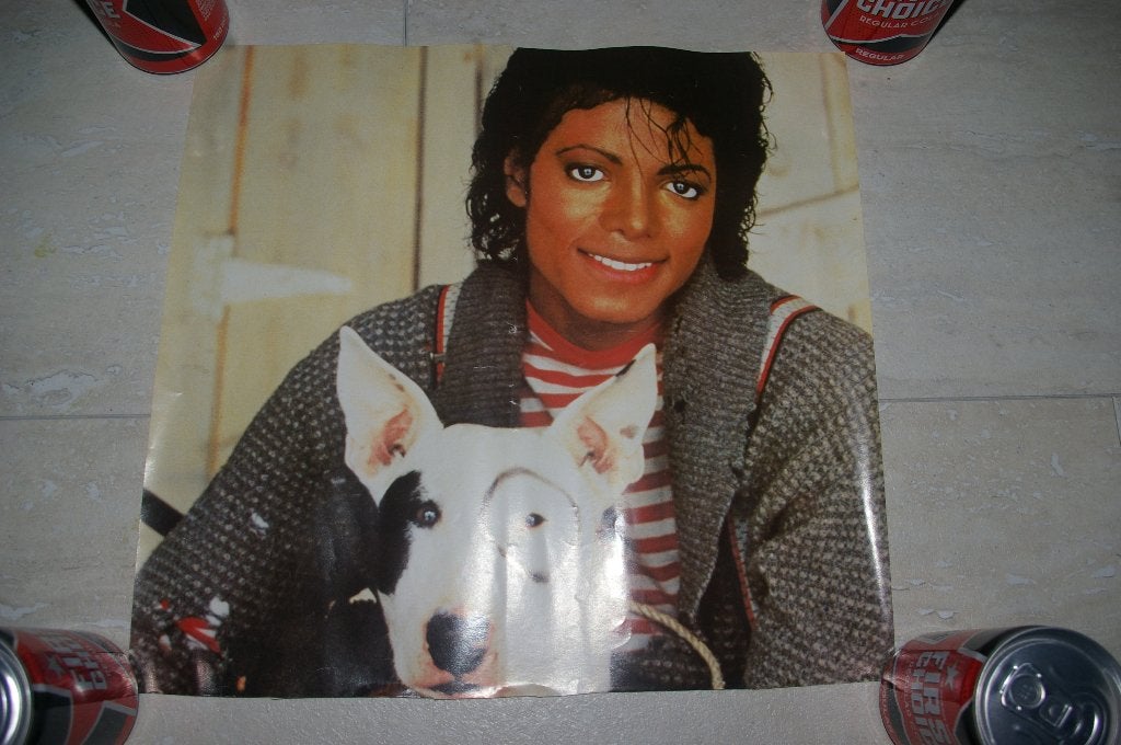 Vier Michel Jackson plaatjes., Ophalen of Verzenden, Overige typen