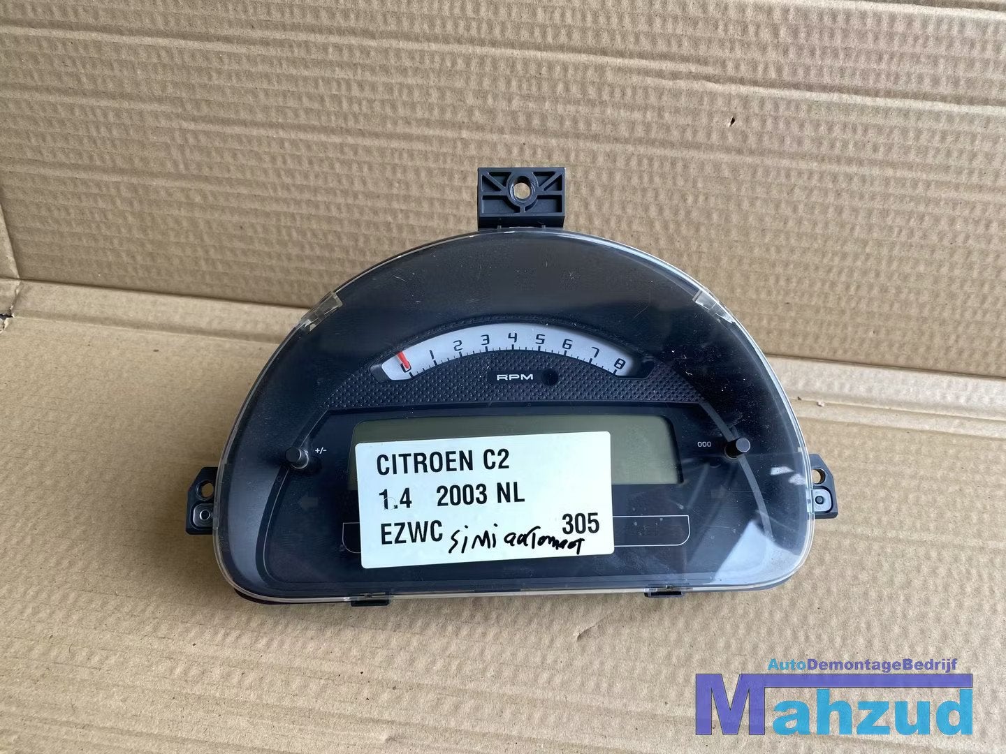 CITROEN C2 1.4 Km kilometer teller 2003-2012, Auto-onderdelen, Gebruikt, Citroën, Stellantis N.V., Ophalen of Verzenden