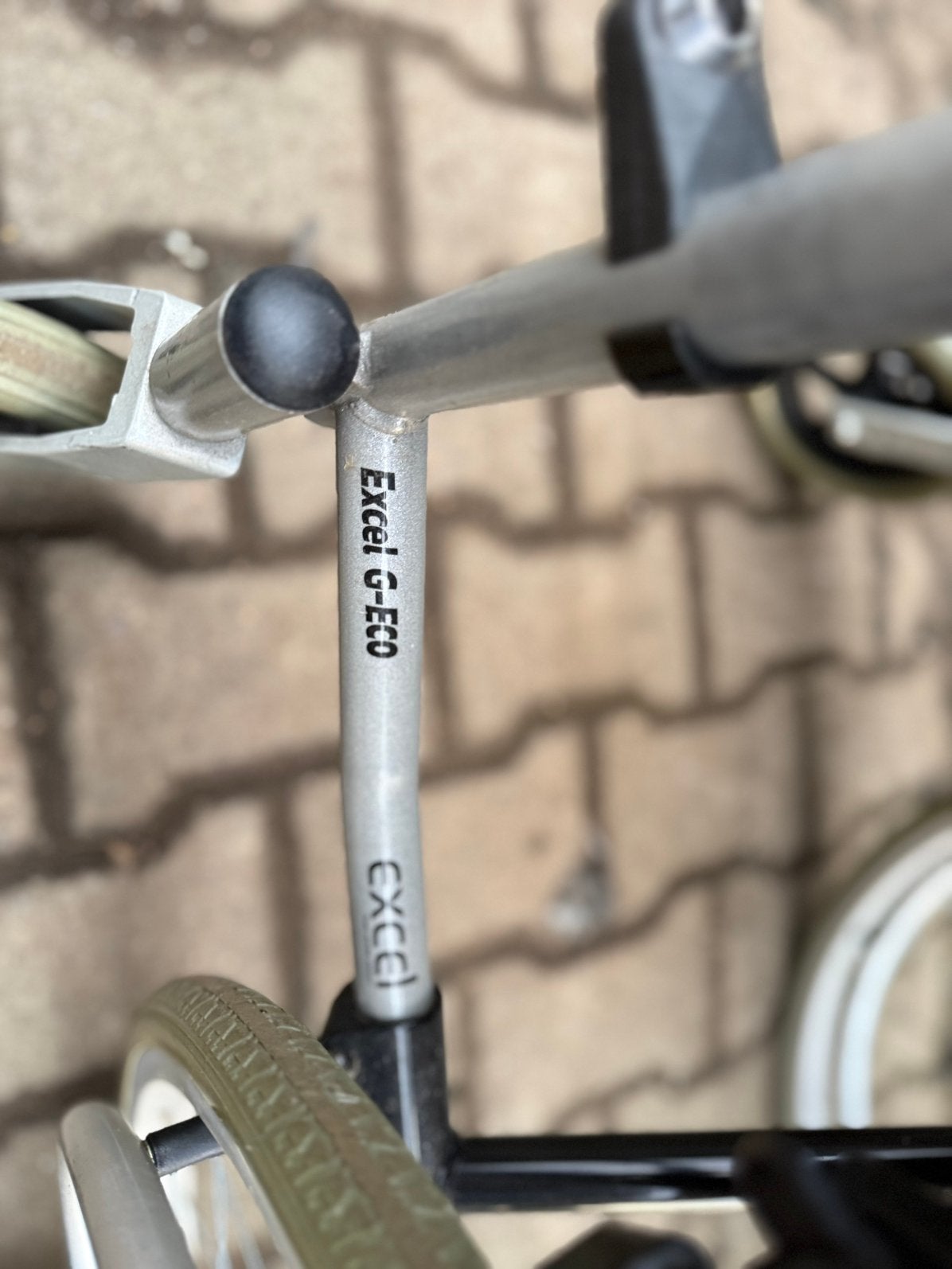 Excel G-Eco rolstoel – opvouwbaar – handbewogen, Diversen, Ophalen, Zo goed als nieuw, Duwrolstoel