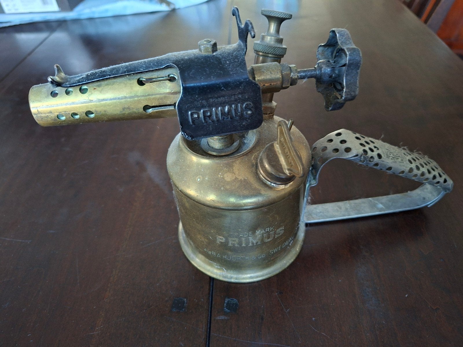 Antieke Primus Soldeerlamp - Vintage Messing Branders, Ophalen