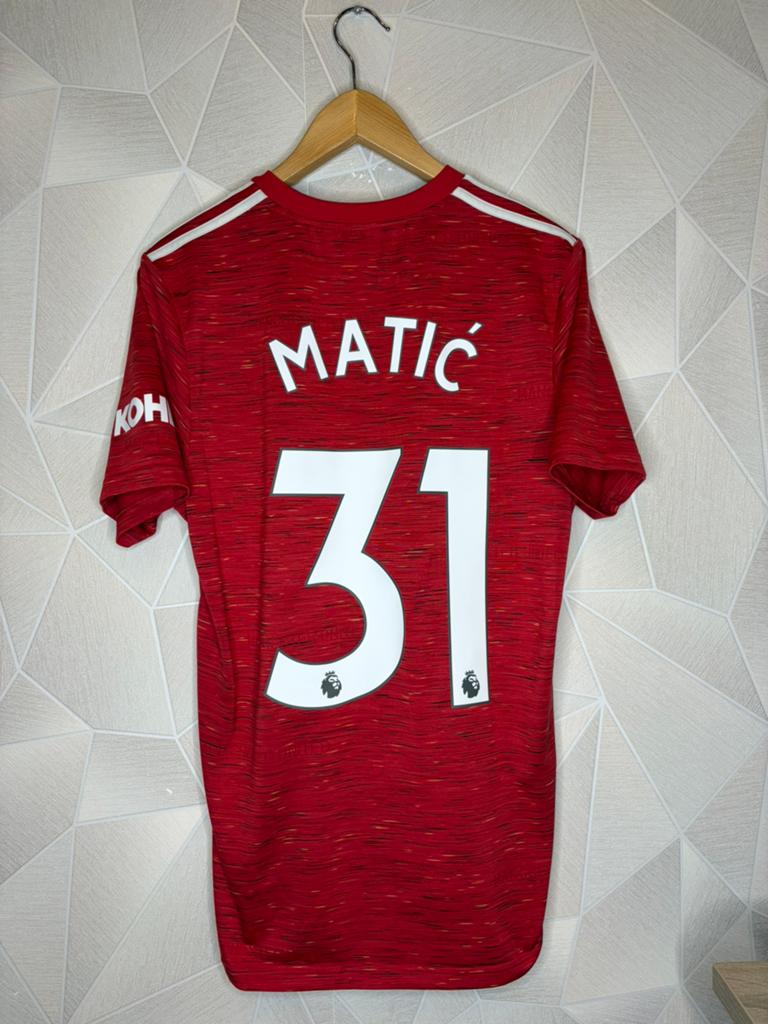 Manchester United Thuis 2020/2021 Matic, Shirt, ., Zo goed als nieuw, .