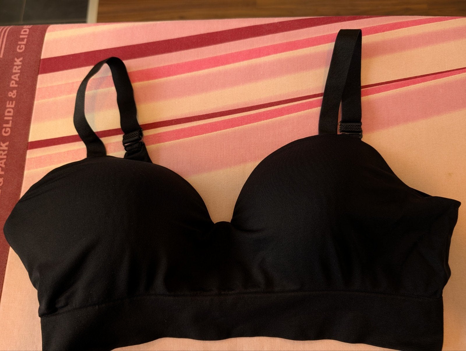 Zwarte Gel BH maat 2XL, Ophalen of Verzenden, Zwart, BH