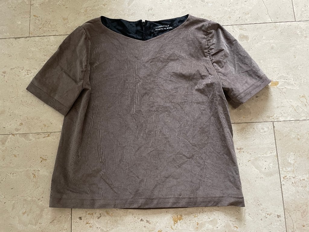 Orson+Bodil (Alexander van Slobbe) NIEUWE top maat M, Kleding | Dames, Tops, Nieuw, Maat 38/40 (M), Bruin, Korte mouw, Verzenden