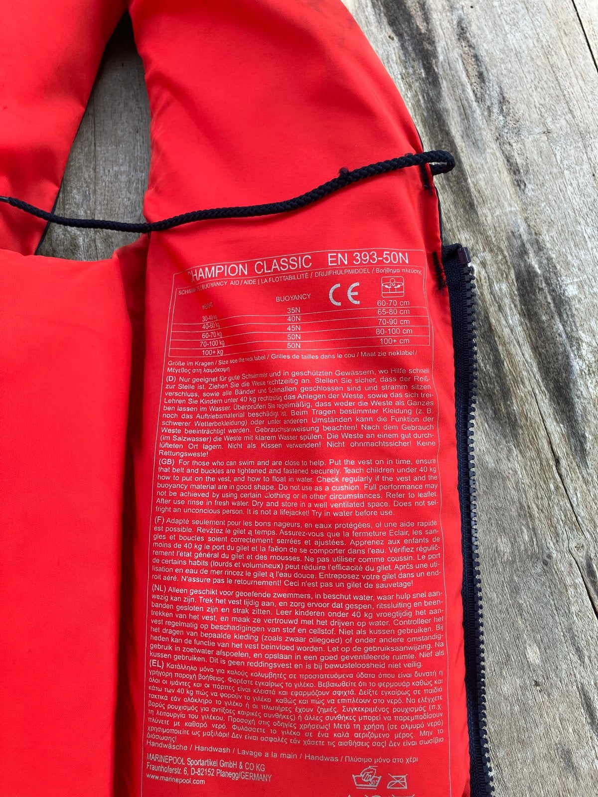 Zwemvest Compass - Veiligheid op het water, Watersport en Boten, Ophalen, Gebruikt