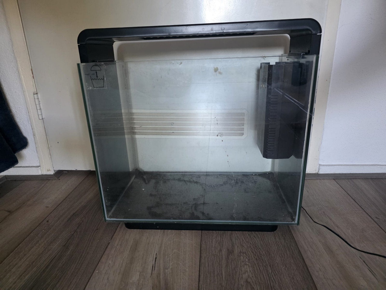 superfish home 45, Ophalen, Leeg aquarium