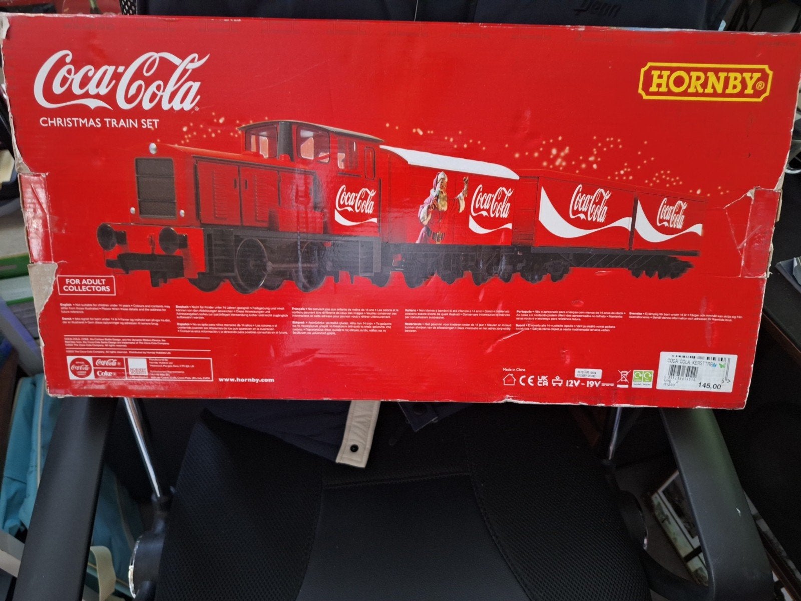 Coca-Cola Kerst Treinset - Hornby R1233, Ophalen of Verzenden, Zo goed als nieuw