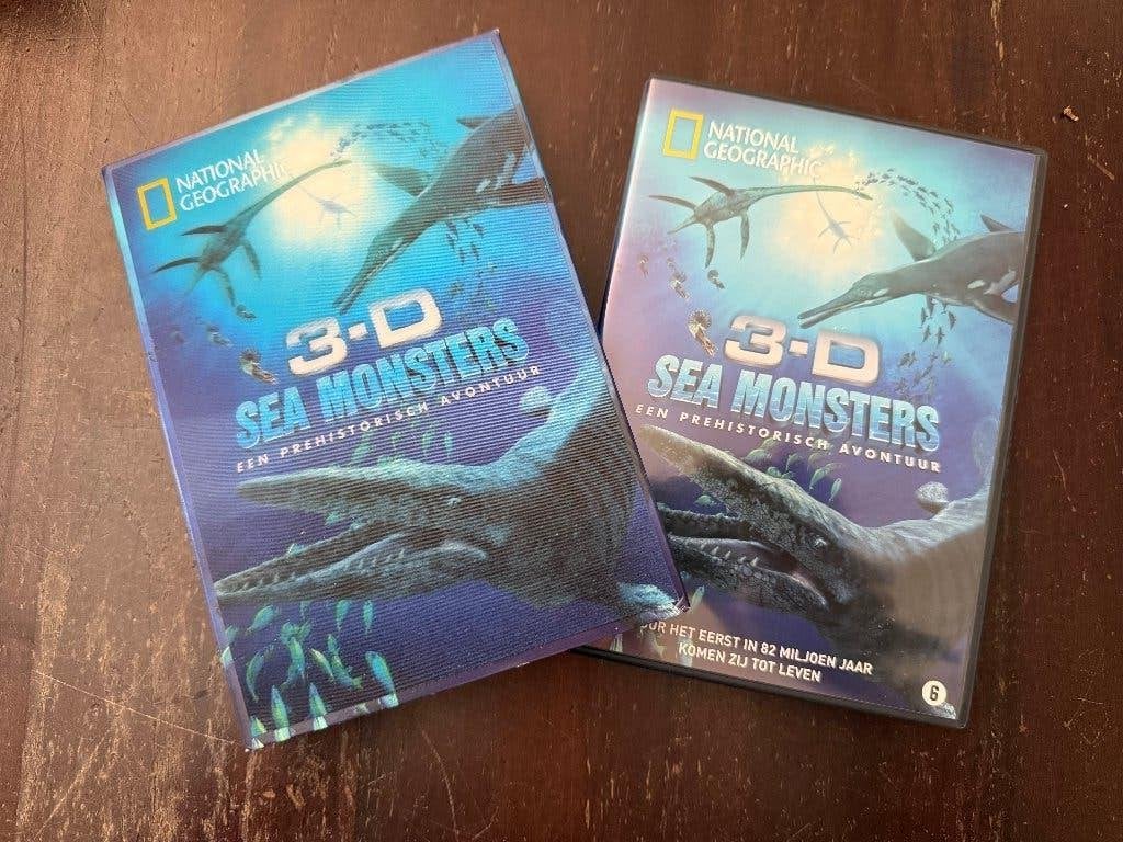 3D Seamonsters ( 2 DVD Box ) inclusief 3D Brillen, Bonusmateriaal, Nederlands, Natuur, Ophalen of Verzenden