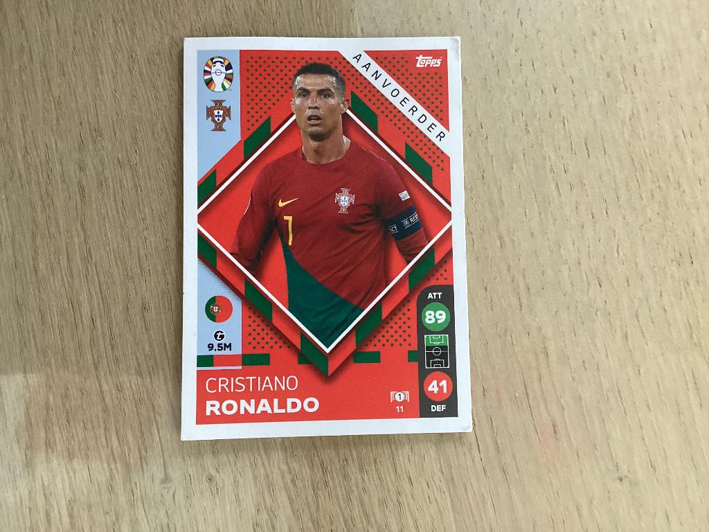 Ek plaatje Ronaldo, Ophalen of Verzenden, Zo goed als nieuw, Plaatje