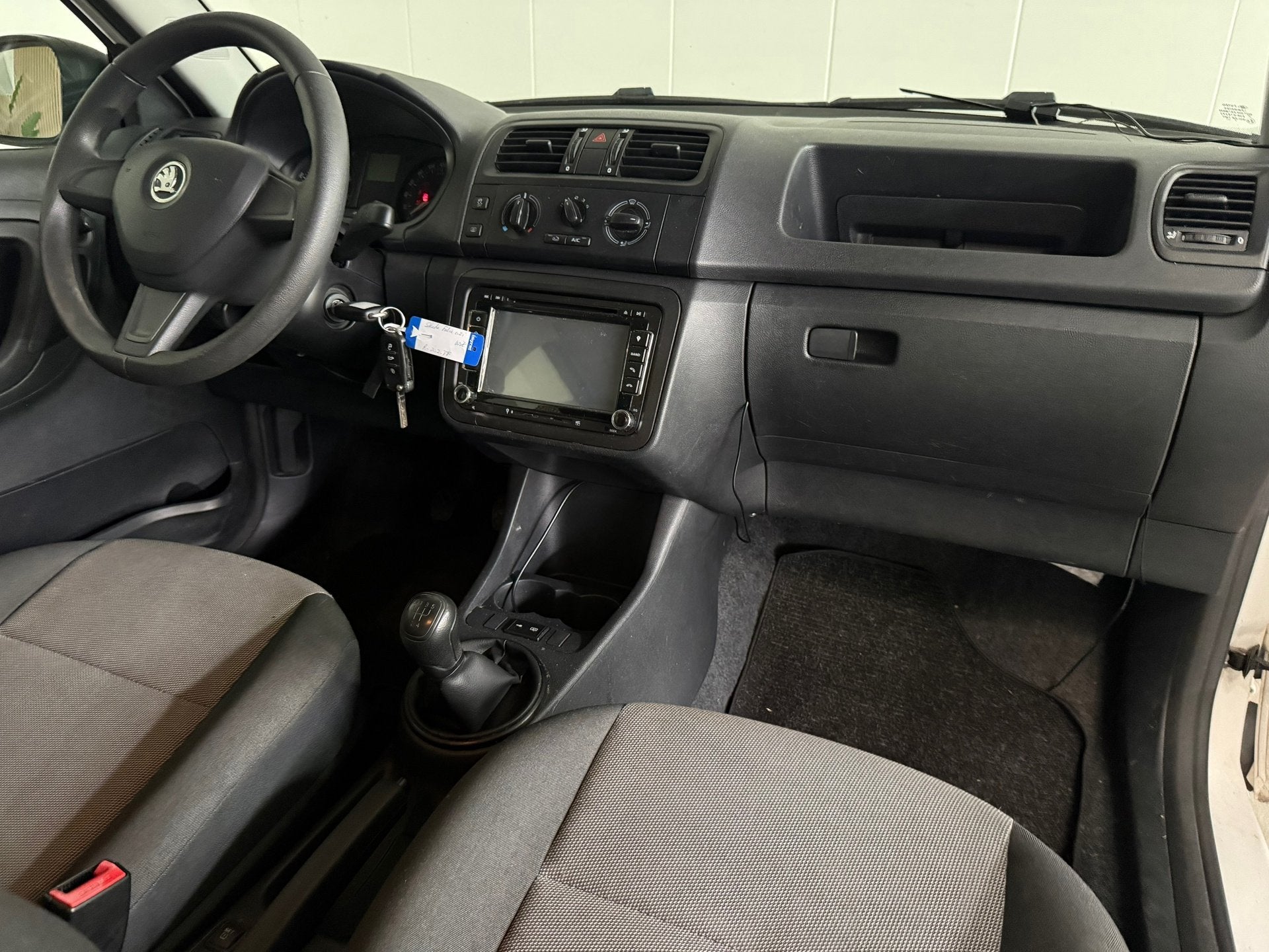 Skoda Fabia 1.2-12V Ambition Airco, Navigatie/Carplay, Auto's, Voorwielaandrijving, Euro 5, 540 kg, 995 kg