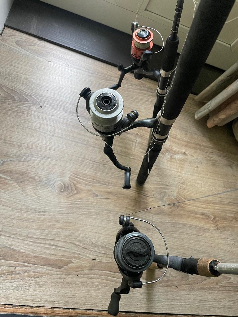 Vishengel, Watersport en Boten, Ophalen of Verzenden, Gebruikt, Werphengel