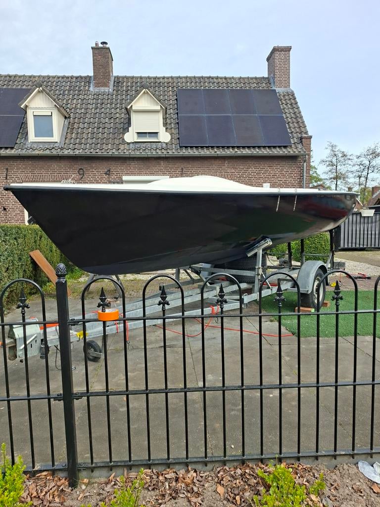 Seabird 620 HY Open Zeilboot met trailer - zelflozend, Watersport en Boten, Ophalen, Geen motor, Gebruikt, Overige typen