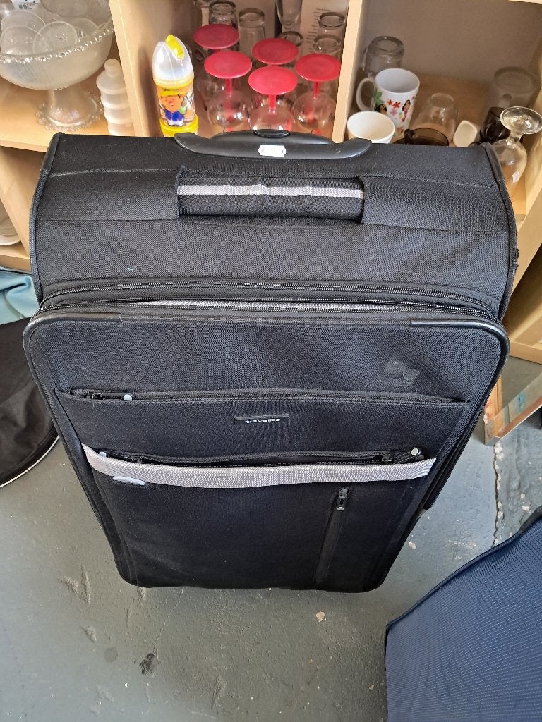 Travelite trolley reistas op wielen zwart, Ophalen, Uitschuifbare handgreep, 30 cm of meer, Gebruikt
