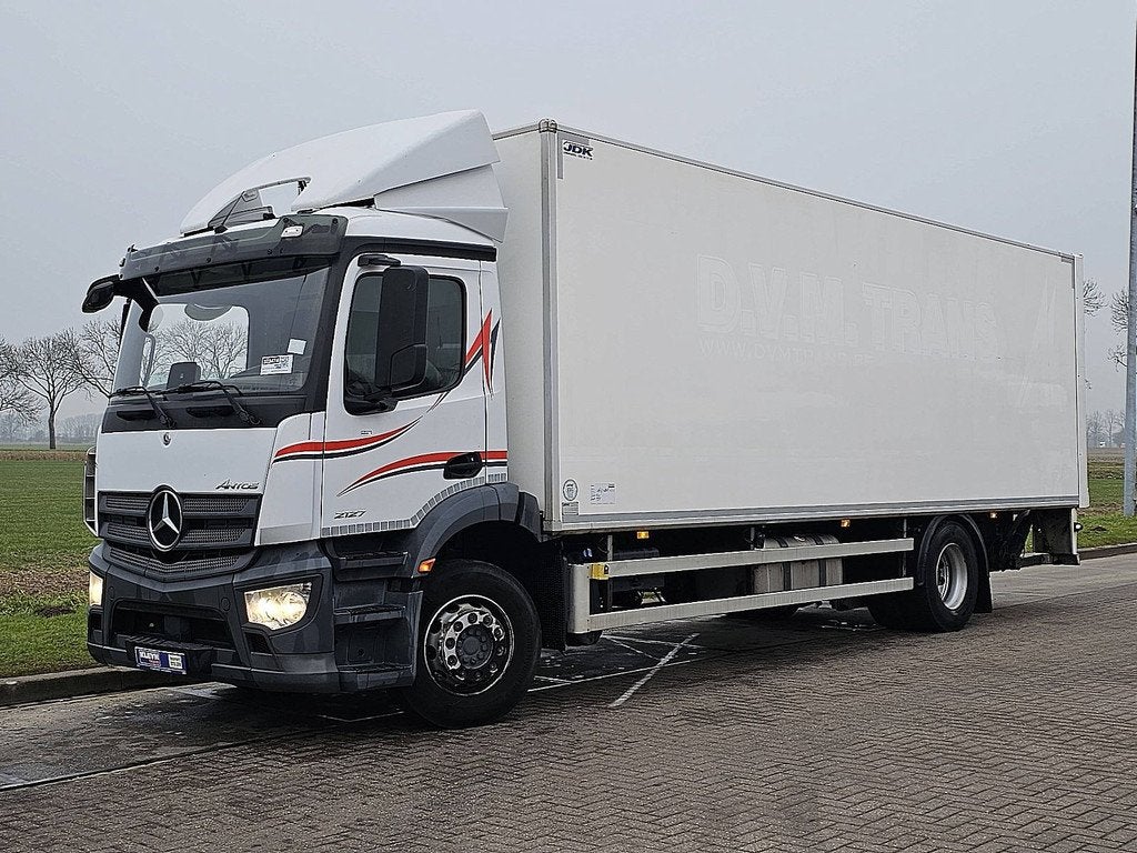 MERCEDES-BENZ ACTROS 2127 1827 airco taillift, Auto's, Automaat, Euro 6, Wit, Mercedes-Benz