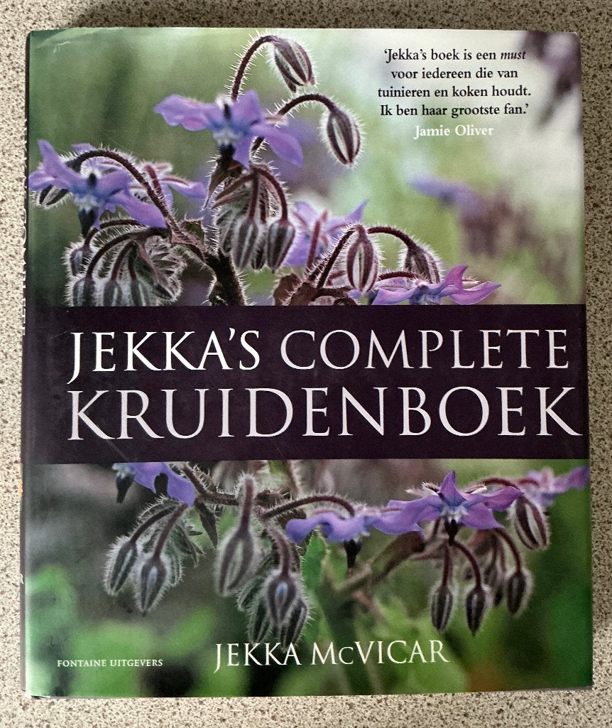 Jekka’s complete kruidenboek - Jekka McVicar, Boeken, Ophalen of Verzenden, Zo goed als nieuw, Kruiden en Alternatief, Jekka McVicar