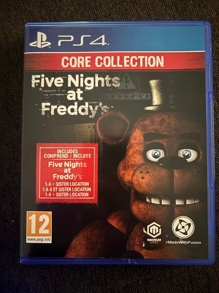 Five Nights at Freddy's Core Collection PS4, Ophalen, Overige genres, 1 speler, Zo goed als nieuw