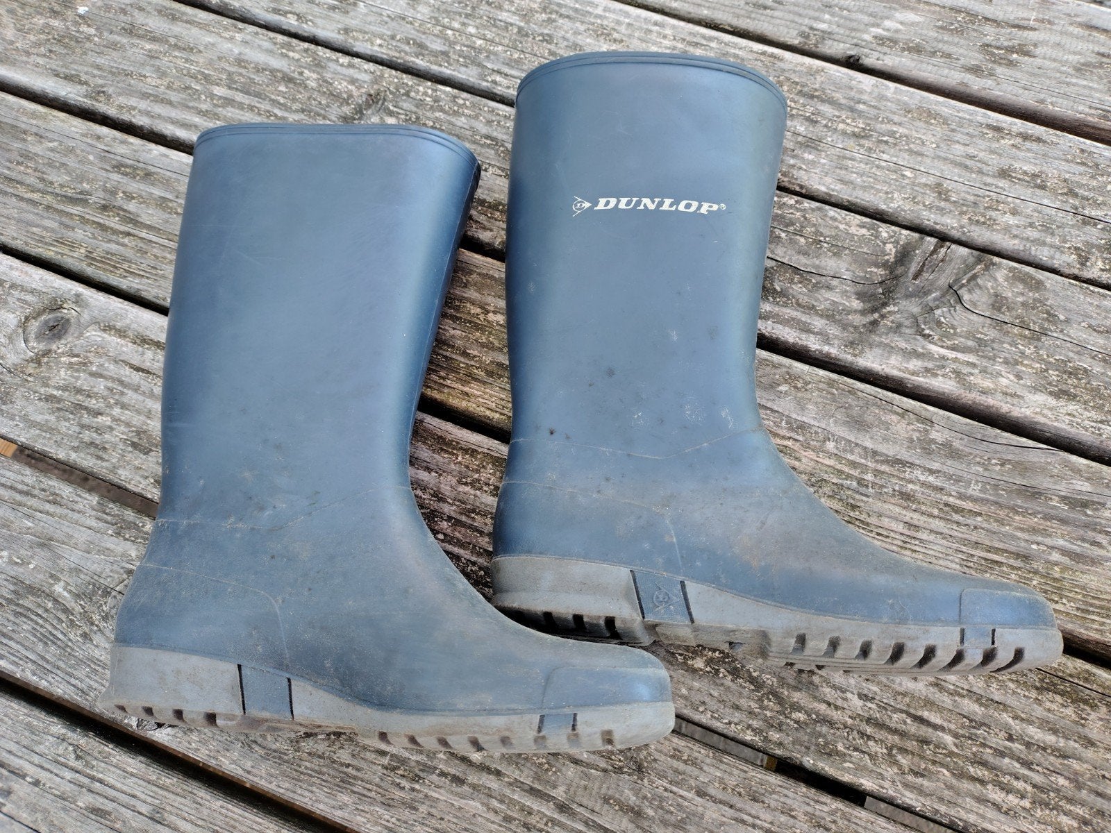 4 sets gebruikte regenlaarzen €5,- per set., Ophalen, Gedragen, Blauw, Regenlaarzen