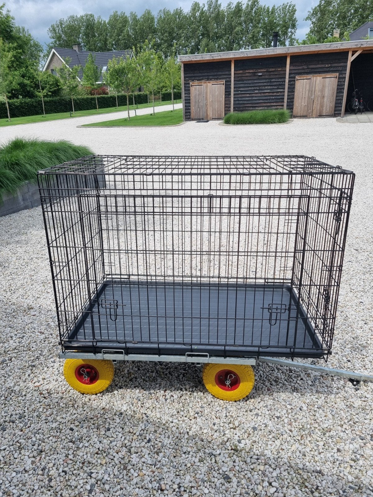 Hondenbench, Ophalen, Zo goed als nieuw
