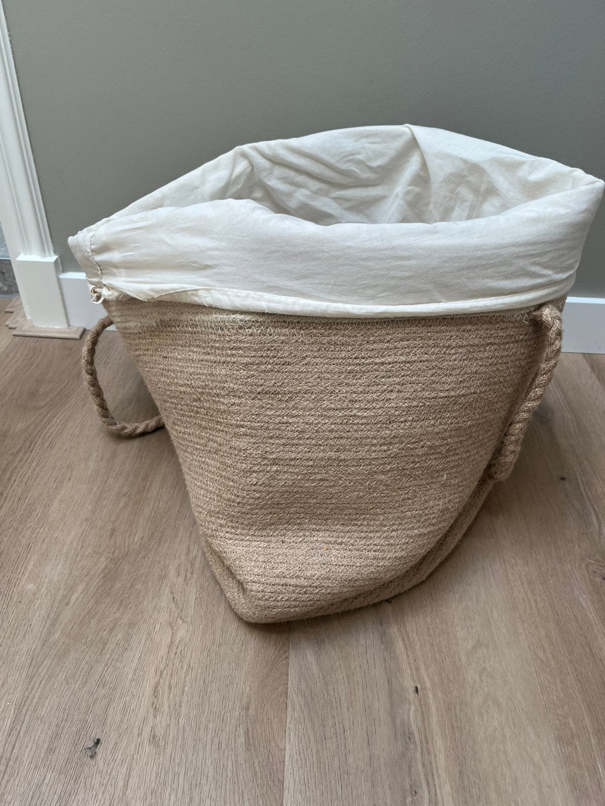 Twee wasmanden IKEA, Huis en Inrichting, Ophalen, Zo goed als nieuw, Wit