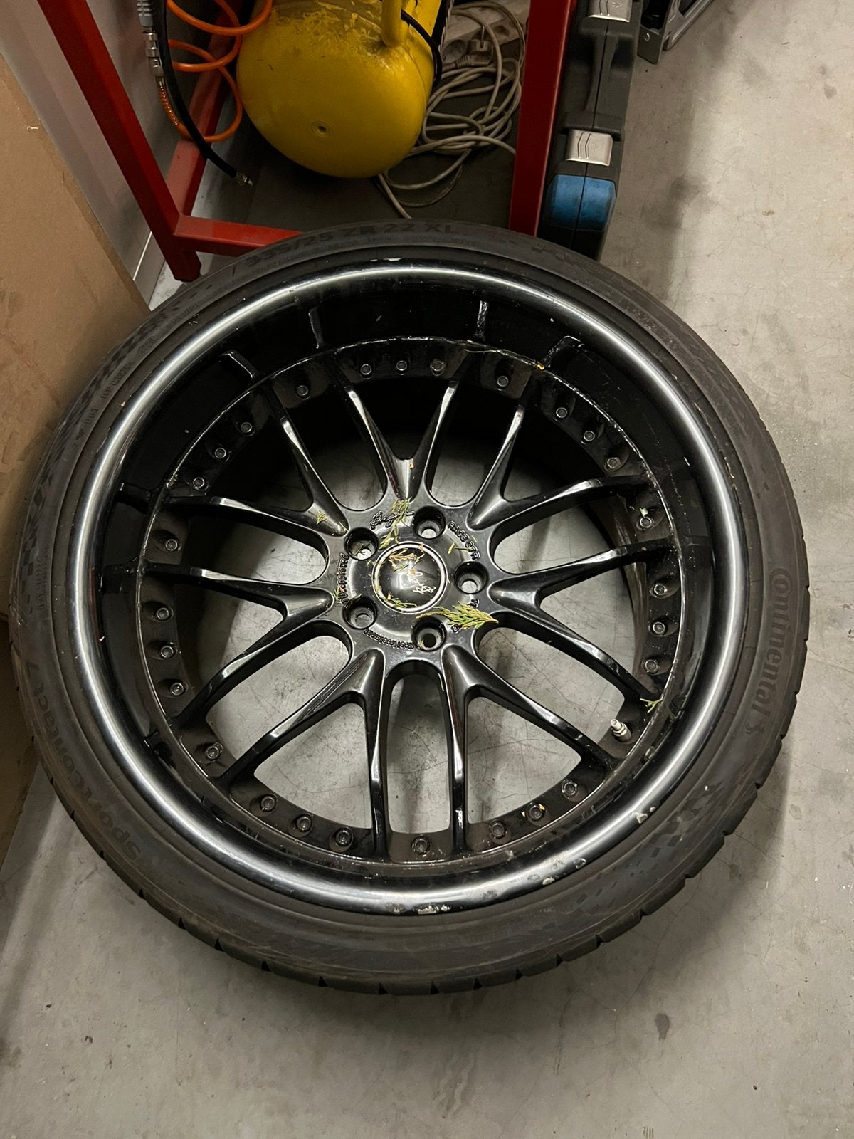 Breyton Race GTR 22inch, Ophalen, Gebruikt, Velg(en), 335 mm