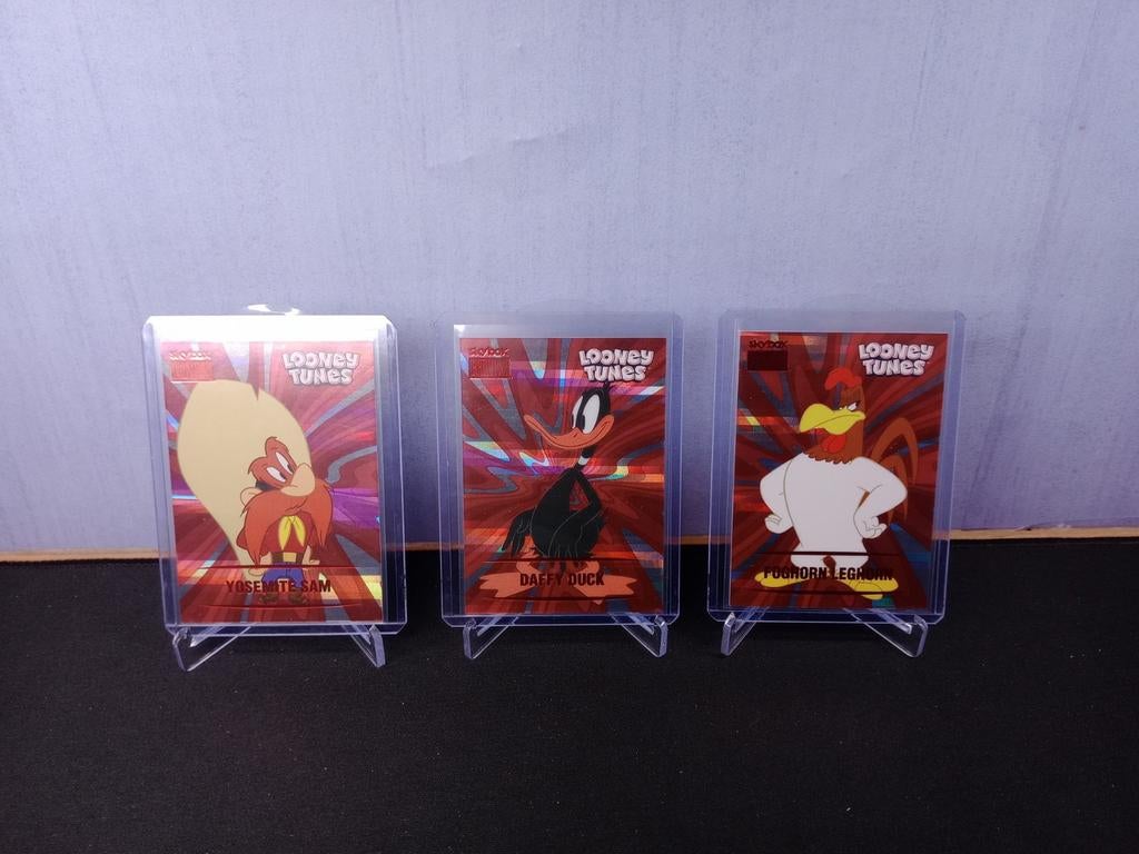 Looney Tunes kaarten Yosemite Sam, Daffy Duck, Foghorn /150, Verzamelen, Ophalen of Verzenden