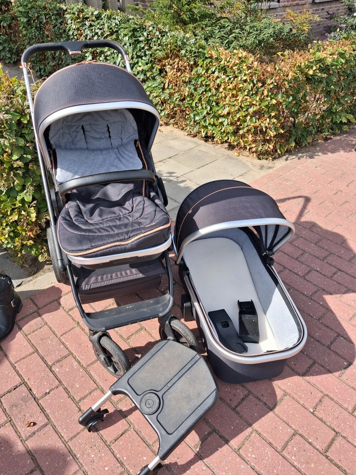 Complete Kinderwagen met Reiswieg en Meer, Overige merken, Gebruikt, Ophalen of Verzenden, Combiwagen