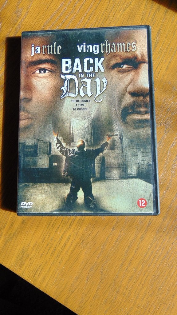 Back in the day dvd, Vanaf 12 jaar, Ophalen of Verzenden, Gebruikt