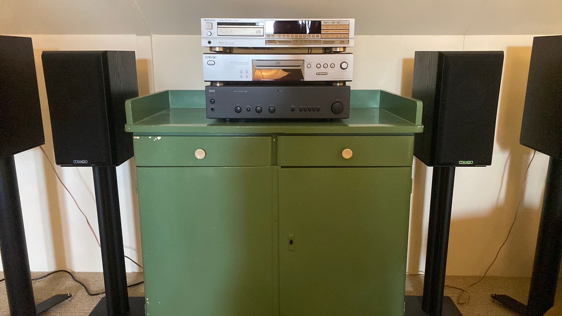 Mission 700 Boekenplank Luidsprekers incl stands, Ophalen, Zo goed als nieuw, Mission, Basreflex