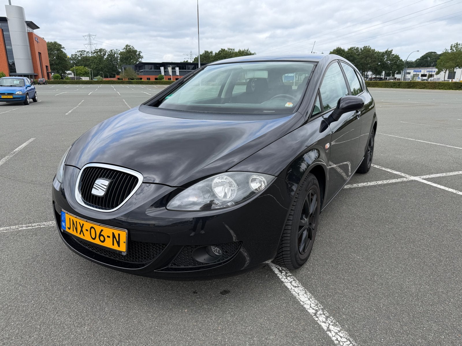 SEAT Leon 1.4 TSI | 2009 | Airco |  Goed Onderhouden, Auto's, Seat, Euro 5, Zwart, 4 cilinders, Leon